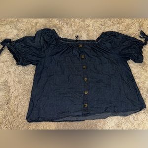 ⭐️5 for $25⭐️ blue blouse